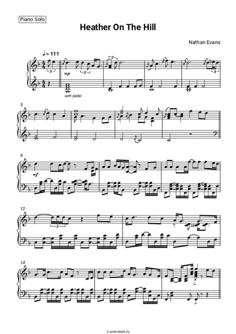 nathan house on hill violin metal|Heather On The Hill Sheet Music .